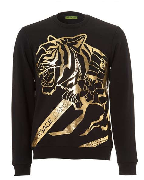 versace tiger sweater|Versace Knitwear for Men .